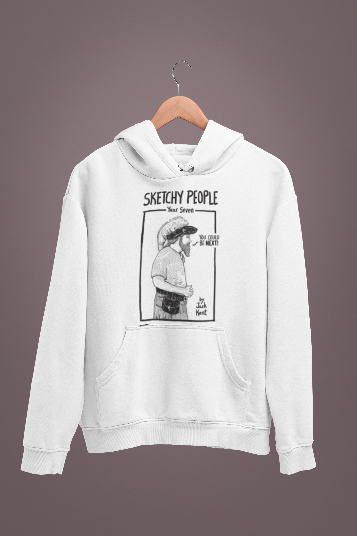 Year Seven Hoodie - Art By Jack Dent
